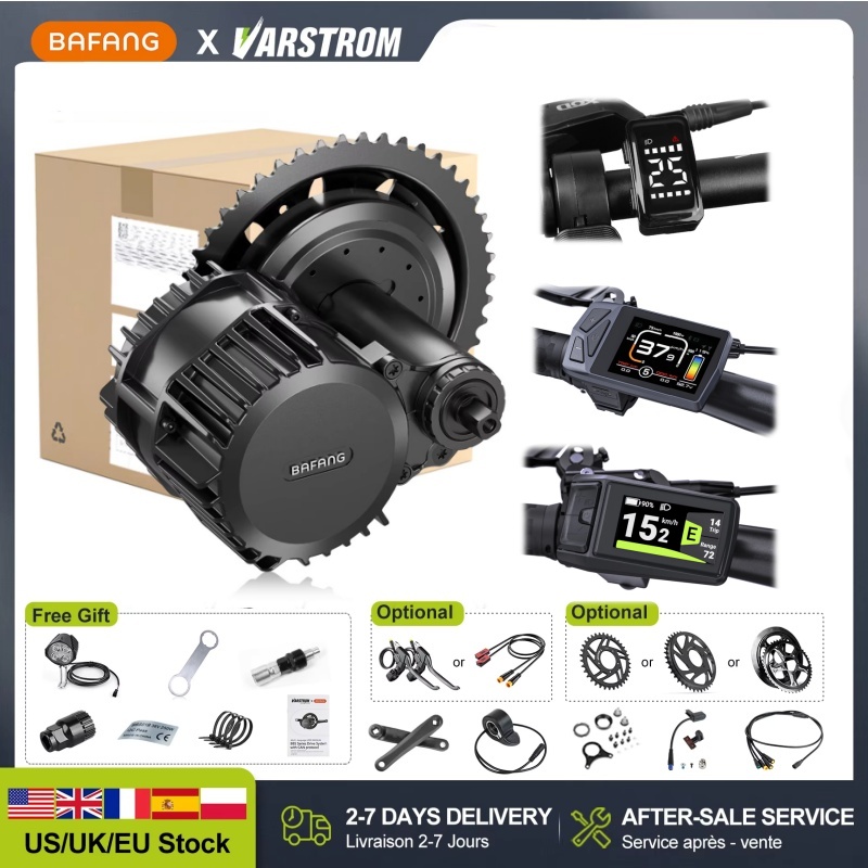 Side Hung Mid Drive Motor Kit - Bafang 48V 750W Motor Kit BBS02